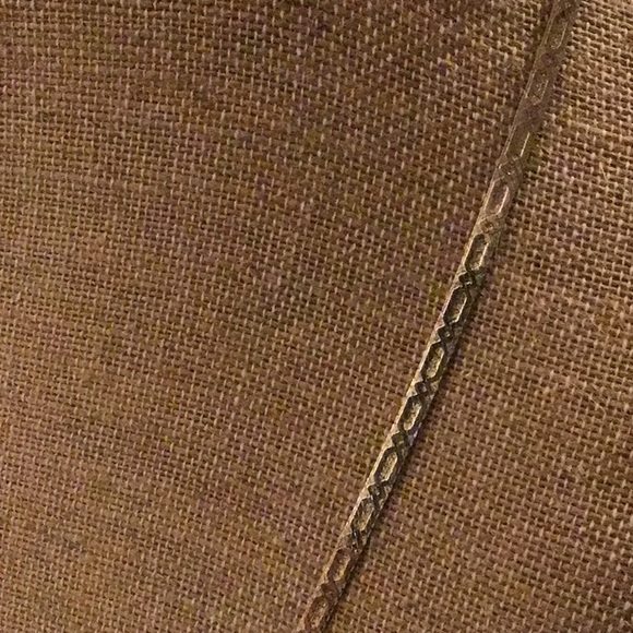 Italian 925 vintage gold colored chain necklace jewelry 30” - Picture 3 of 4